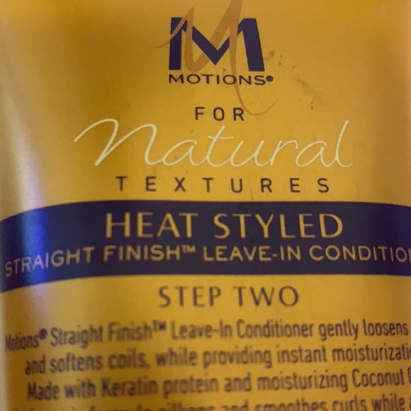 MOTIONS FOR NATURAL TEXTURES LEAVE IN CONDITIONER HEAT STYLES STRAIGHT FINISH - Picture 8 of 8